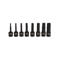 Rázové zástrčné hlavice Torx a Hex 1/2" (sada 16 ks) MAR-POL
