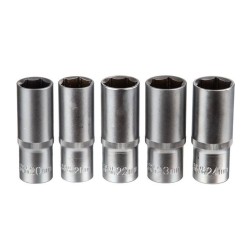 Nástrčné hlavice prodloužené 1/2" 10–24 mm, sada 15 ks MAR-POL Nástrčné hlavice prodloužené 1/2" 10–24 mm, sada 15 ks MAR-POL
