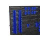 Závěsný organizér 572×775 mm, 47 ks GEKO