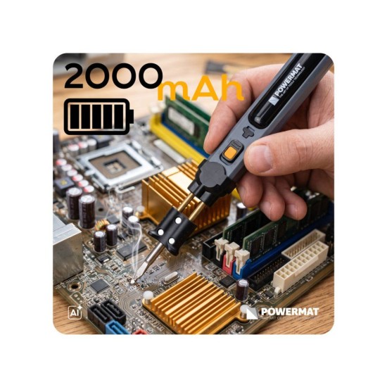 Aku svářečka plastů 4 V / 2000 mAh POWERMAT Aku svářečka plastů 4 V / 2000 mAh POWERMAT