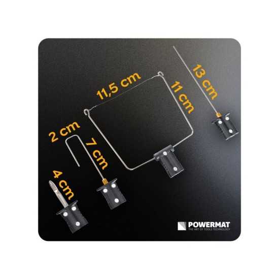 Aku řezačka na polystyren 4,2 V / 2000 mAh POWERMAT Aku řezačka na polystyren 4,2 V / 2000 mAh POWERMAT