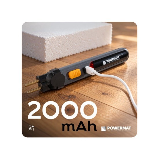 Aku řezačka na polystyren 4,2 V / 2000 mAh POWERMAT Aku řezačka na polystyren 4,2 V / 2000 mAh POWERMAT