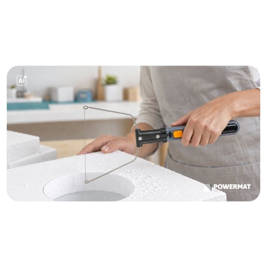 Aku řezačka na polystyren 4,2 V / 2000 mAh POWERMAT Aku řezačka na polystyren 4,2 V / 2000 mAh POWERMAT