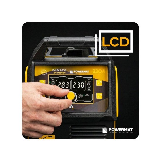 Invertorová svářečka 230 A MIG/MAG, MMA, TIG LIFT POWERMAT Invertorová svářečka 230 A MIG/MAG, MMA, TIG LIFT POWERMAT