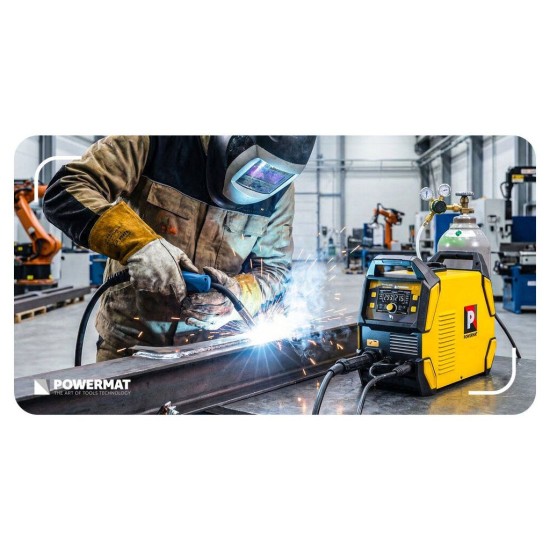Invertorová svářečka 215 A MIG/MAG, MMA, TIG LIFT, FLUX POWERMAT Invertorová svářečka 215 A MIG/MAG, MMA, TIG LIFT, FLUX POWERMAT