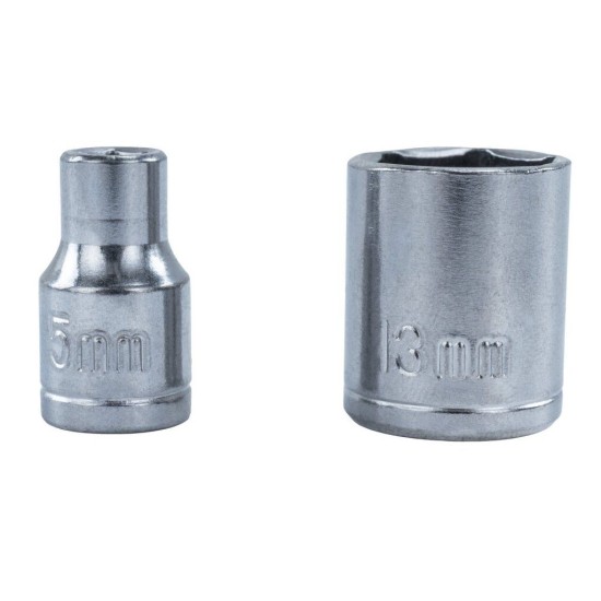 Sada bitů a nástrčných hlavic s ráčnou 1/4", 38 ks POWERMAT
