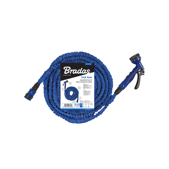 Smršťovací hadice TRICK HOSE 7–22 m s postřikovačem BRADAS Smršťovací hadice TRICK HOSE 7–22 m s postřikovačem BRADAS