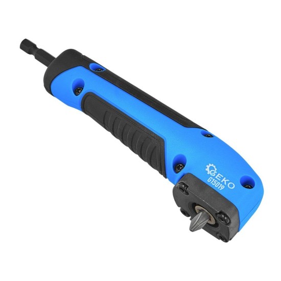 Úhlový adaptér na bity 1/4" 150 mm, 25 Nm GEKO Úhlový adaptér na bity 1/4" 150 mm, 25 Nm GEKO