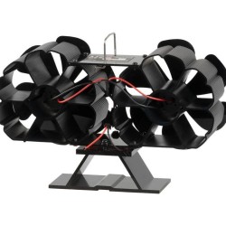 Krbový ventilátor stojanový, dvojitý, 6 lopatek STREND PRO Krbový ventilátor stojanový, dvojitý, 6 lopatek STREND PRO