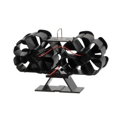 Krbový ventilátor stojanový, dvojitý, 6 lopatek STREND PRO Krbový ventilátor stojanový, dvojitý, 6 lopatek STREND PRO