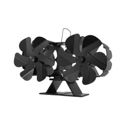 Krbový ventilátor stojanový, dvojitý, 6 lopatek STREND PRO