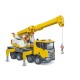Autojeřáb Scania Super 560R Liebherr se světelným a zvukovým modulem BRUDER Autojeřáb Scania Super 560R Liebherr se světelným a zvukovým modulem BRUDER