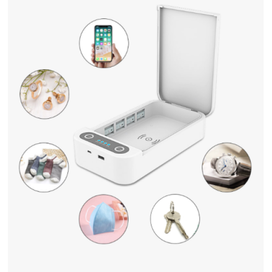UV-C steriliser mobilných telefónov a malých objektov 6