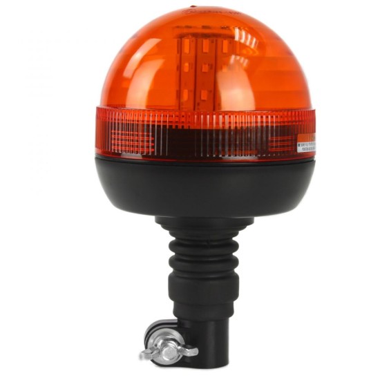 Výstražný maják, svetlo oranžové 12-24V 8W 40 LED MAR-POL